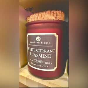 Red Candle - White Currant & Jasmine